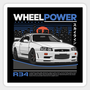 Skyline GTR R34 Magnet